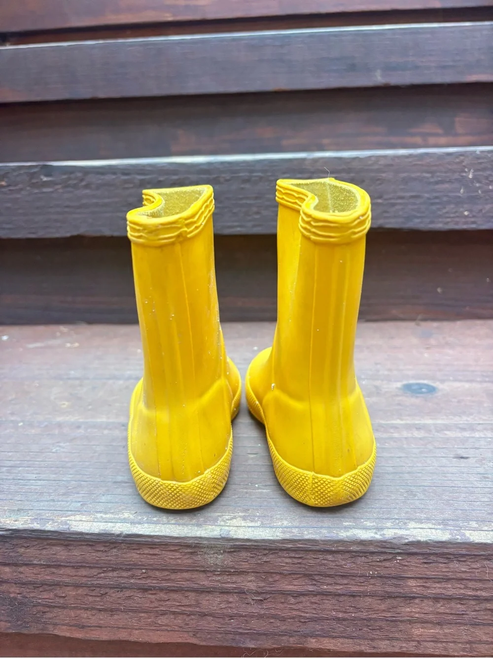 Hunter Kids Bright Yellow Waterproof Rain Boots